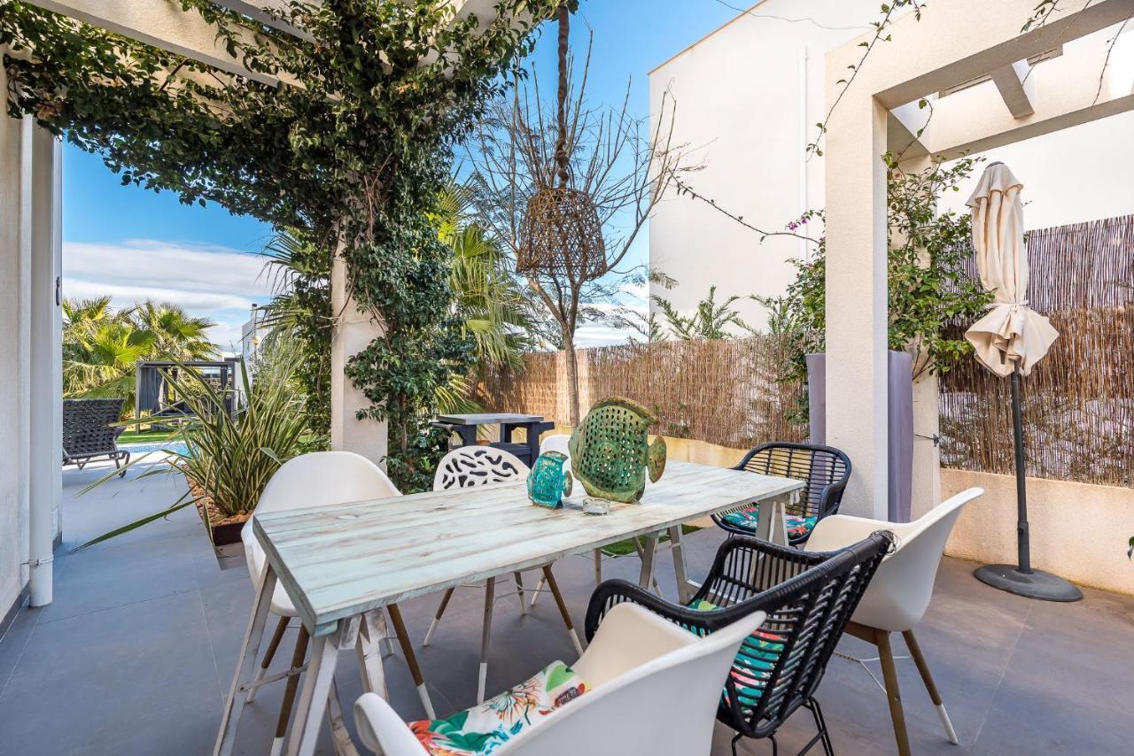 Villa 11 Oasis Del Mare, 5Min Strand, Wifi, Klima, Fussbodenheizung Sa Ràpita Dış mekan fotoğraf
