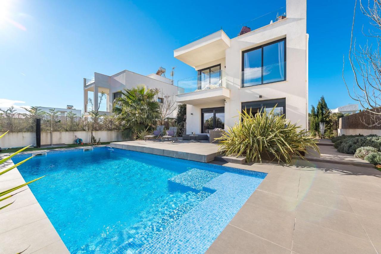 Villa 11 Oasis Del Mare, 5Min Strand, Wifi, Klima, Fussbodenheizung Sa Ràpita Dış mekan fotoğraf